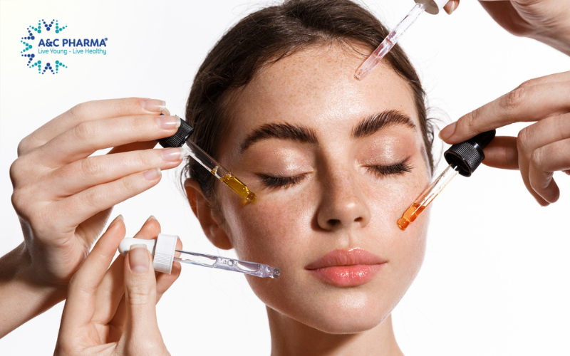 Cách dùng vitamin C cho da dầu mụn